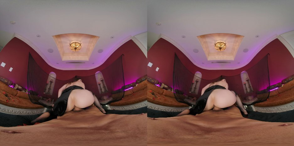 VR Cosplay X with Lexi Luna in Morticia Addams A XXX Parody